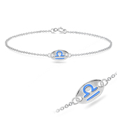 Libra Silver Bracelet BRS-144